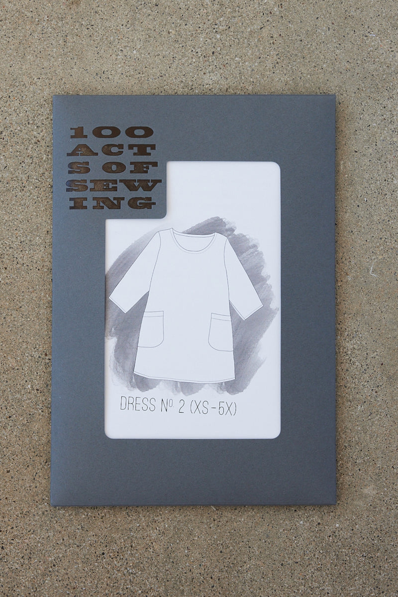 100 Acts of Sewing: Dress No. 1 - PDF Sewing Pattern – 100actsofsewing
