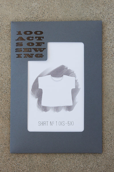 100 Acts of Sewing: Shirt No. 1 - Print Sewing Pattern