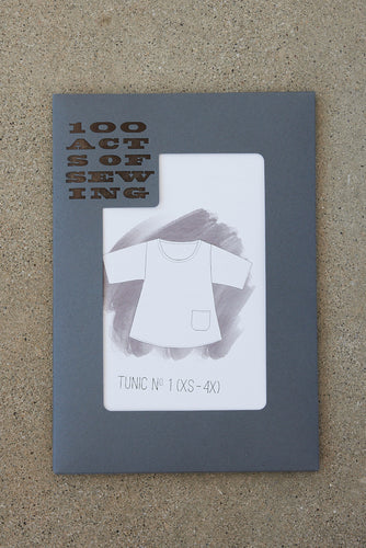 100 Acts of Sewing: Tunic No. 1 - Print Sewing Pattern