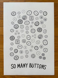 So Many Buttons Poster